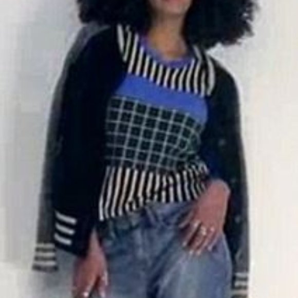 Hi-Lo for Madewell Mixed Media Top * - Picture 2 of 11